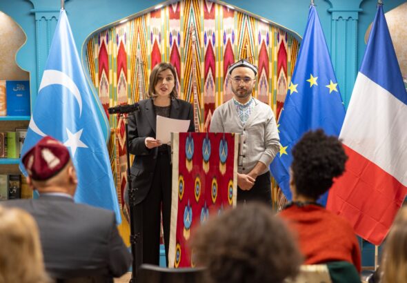&laquo;yawropa uyghur instituti&raquo;ning xizmet binasi parizhda tentenilik &eacute;childi 