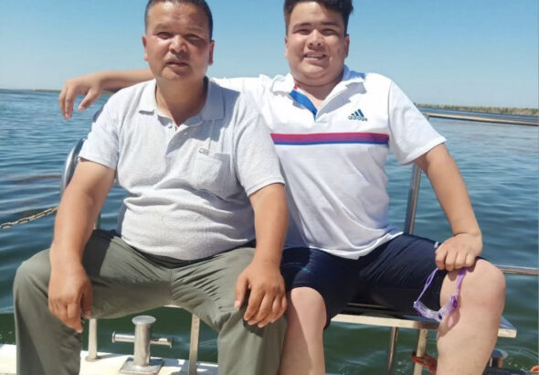 uyghur lag&eacute;r shahidining jiyeni hammisining chiqarghan resimni yaqturghanliqi &uuml;ch&uuml;n tutqun qilin&rsquo;ghan